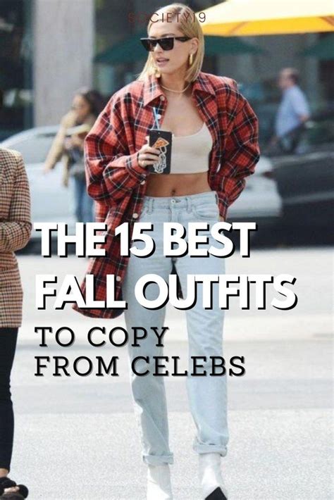 The 15 Best Fall Outfits To Copy From Celebs Society19 Fall Outfits