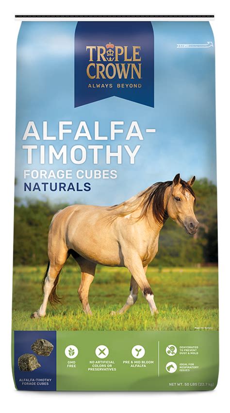 Naturals Alfalfa Timothy Forage Cubes The Mill Bel Air Black Horse