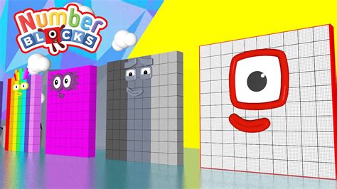 Numberblocks Step Squad 10 000 To 100 000 Thousand Huge Standing Tall