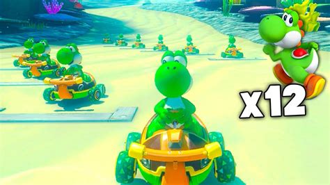 ¡todos Con Yoshi En Mario Kart 8 Deluxe Competitivo 6vs6 Rk Vs