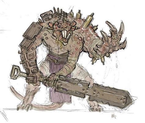 Cyberrats Kickstarter Concept Mortian Warhammer Fantasy Ogre