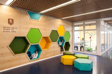 Awesome School In Israel With Playful Interior