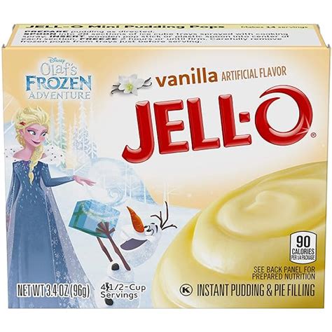 Jell O Vanilla Instant Pudding And Pie Mix 96g Uk Grocery
