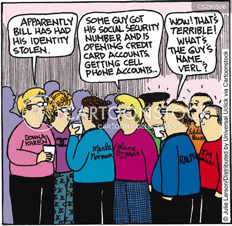 Identity Thefts Cartoons And Comics Funny Pictures From Cartoonstock