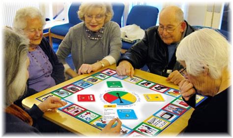 Draw a large flower on the board with a bee in the centre. Dementia board game sparks conversation across generations