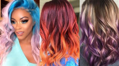 multi colored hairstyles perfect for daring ladies hera hair beauty