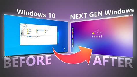 How To Make Windows 10 Look Like Next Gen Windows Next Gen Windows