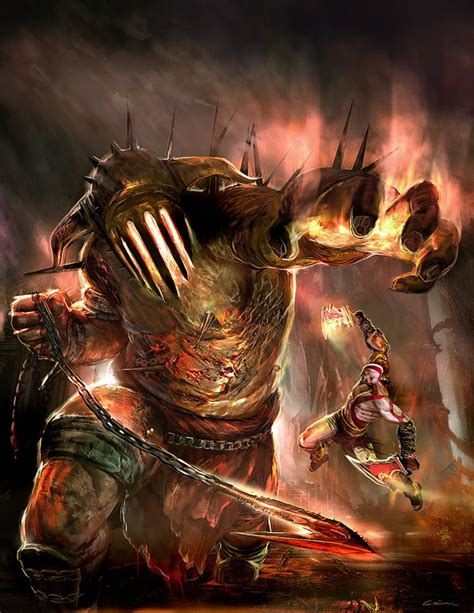 Gow Kratos Vs Hades Concept Art Pinterest Gaming