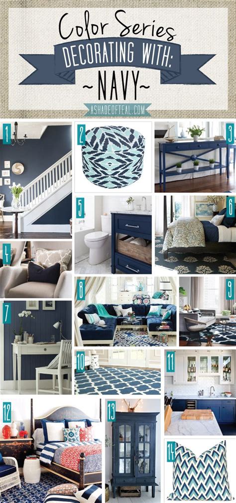 If you're looking for teal décor ideas for your bedroom or living room, here are our favourite ways to bring this vibrant hue into your home. Color Series; Decorating with Navy | A Shade Of Teal ...