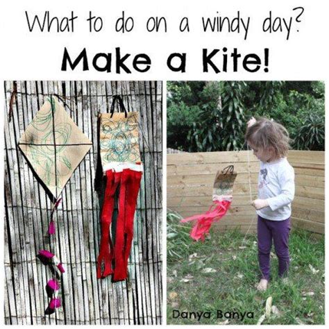 Kid Made Kite Craft For A Windy Day I Can Teach My Child In 2020