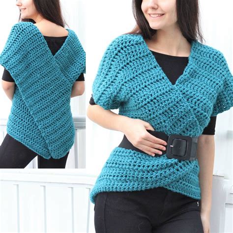 Easy Crochet pattern Patron crochet CARA crochet vest PDF | Etsy | Easy crochet, Crochet phone ...