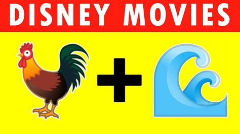 can you guess the disney movie from the emojis guess the movie guess the emoji guessing