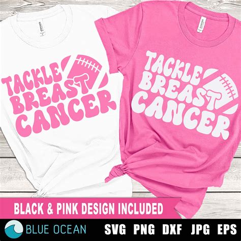 Tackle Breast Cancer Svg Breast Cancer Svg Cancer Awareness Etsy