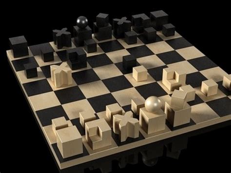 Schach ist ein lustiges und anspruchsvolles spiel, ich habe es geliebt, seit ein guter freund von mir ist ein begeisterter schachspieler und während eines unserer spiele habe. Bauhaus chess pieces 3d model | Naef toys, Switzerland