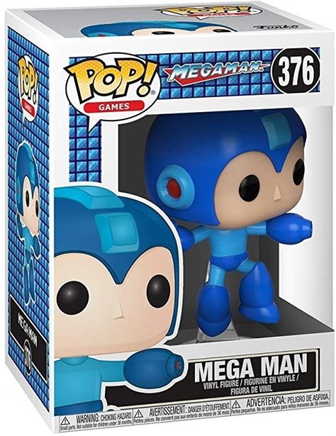 Mega Man Jumping Pop Vinyl Games Series Funko Old School Toys