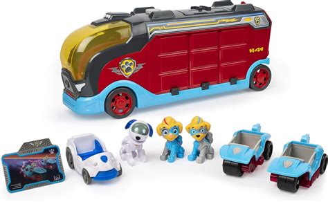 Paw Patrol Camion Mission Cruiser Mighty Pups 6054649 Amazonfr