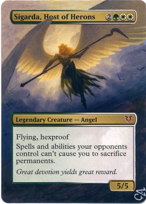 We did not find results for: MTG Altered Card_Sigarda, Host of Herons by GhostArm1911 on DeviantArt