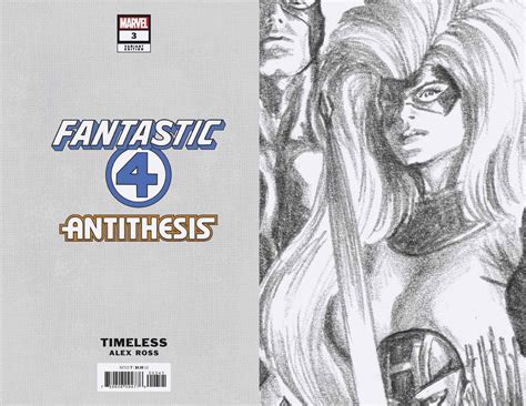 Fantastic Four Antithesis 3 Timeless Virgin Sketch Cover Fresh Comics