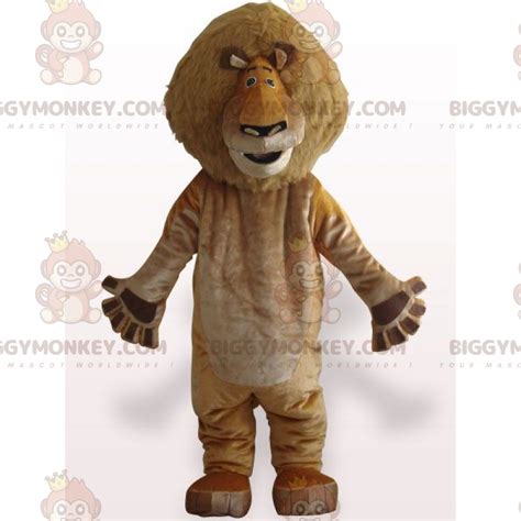 Madagascar Character Biggymonkey Mascot Costume Sizes L 175 180cm