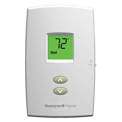 Honeywell Home Low Voltage Thermostat Digital Heat Only 1 Heating