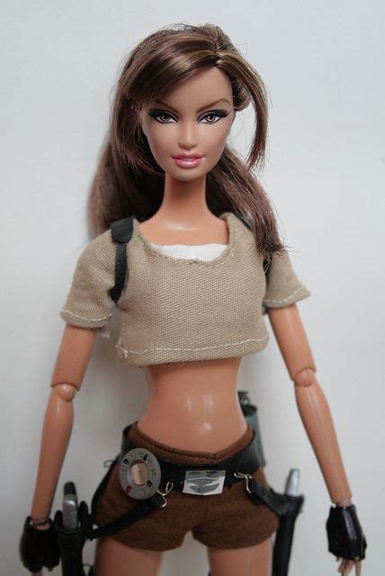 Lara Croft Tomb Raider Lara Croft Doll Wigs Hello Dolly Racy Custom