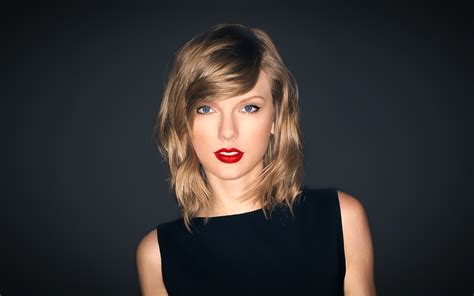 Wallpaper Face Model Red Celebrity Singer Taylor Swift Fashion