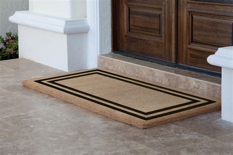 Amazing Double Door Mat Homesfeed