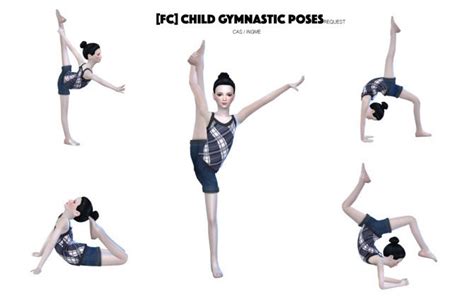 Children Gymnastic Poses The Sims 4 Catalog Симс 4 Симс