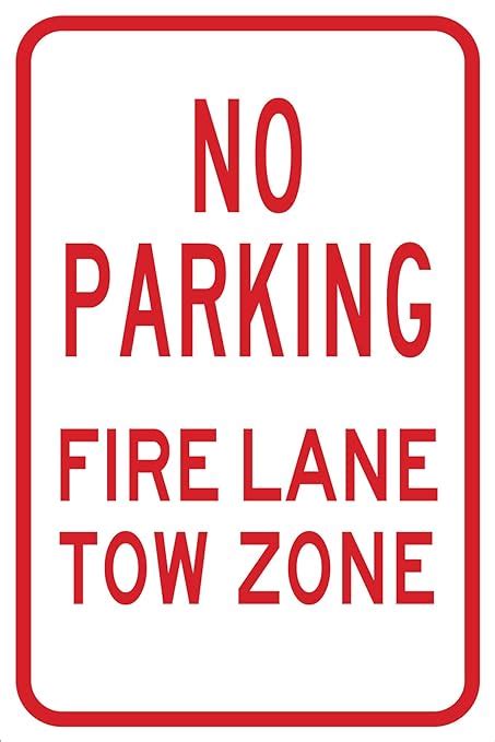 Brady 103732 Reflective Aluminum No Parking Sign 18 X 12 Legend No