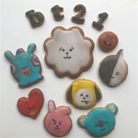 How To Make Bt21 Iced Cookies🍪🍪 Armys Amino