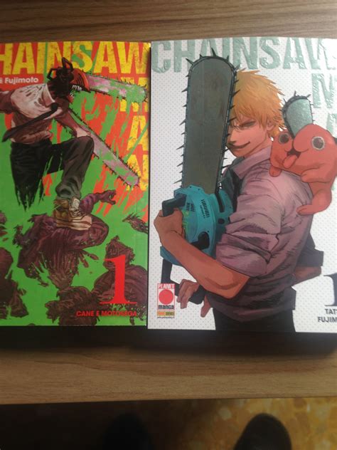 Chainsaw Man Vol 1 Both Normal And Variant Italian Version Rmanga