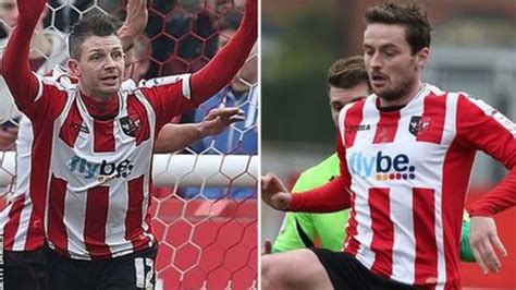 Matt Oakley And Jamie Cureton Set To Leave Exeter City Bbc Sport