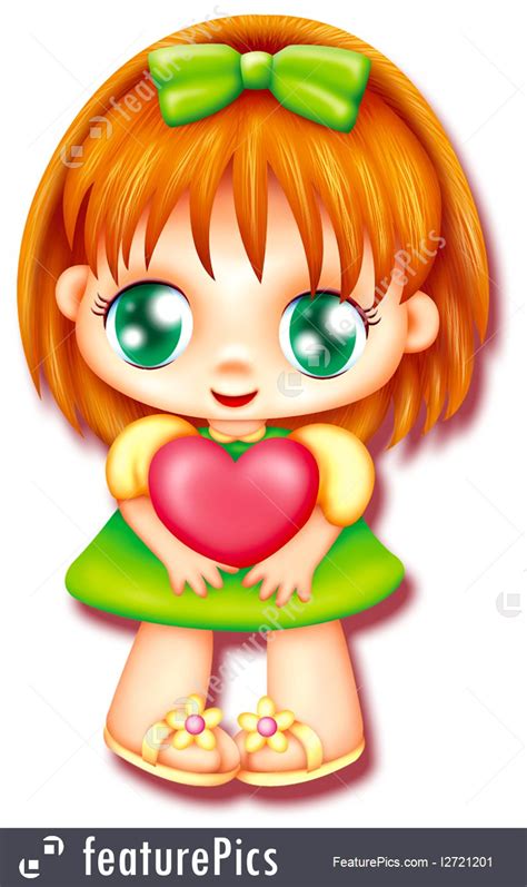 Check spelling or type a new query. Illustration Of Cute Cartoon Girl