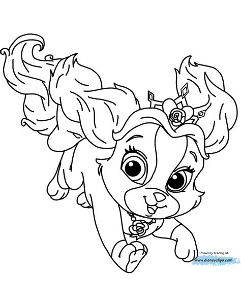 Palace Pets Coloring Pages To Print Coloring Pages