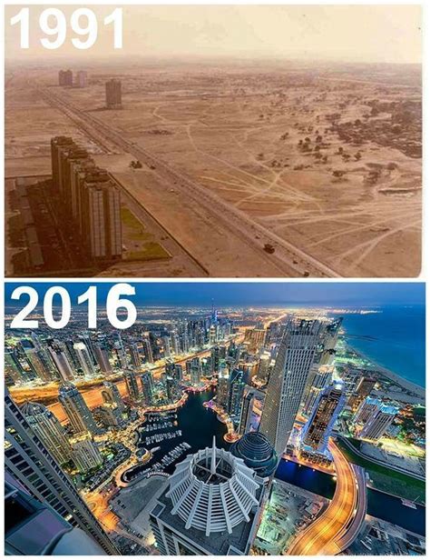 Before And After Dubai Pics Architettura Dubai Destinazioni Di Viaggio Dubai