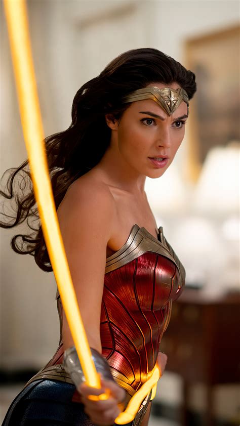 Like wonder woman, she is beautiful, kind, and strong. 1080x1920 Gal Gadot In Wonder Woman 1984 Still 5k Iphone 7 ...