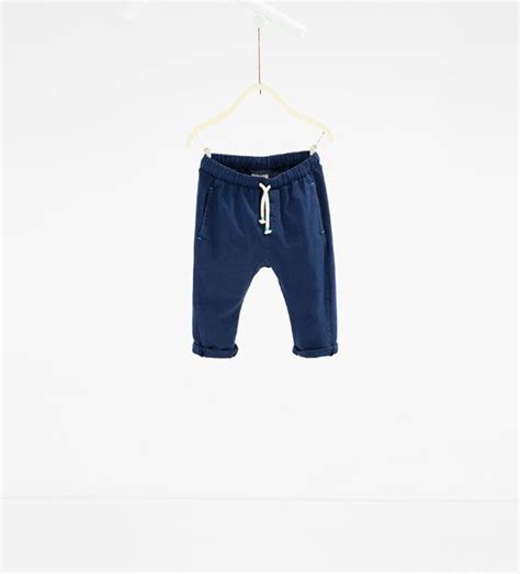 Zara Enfants Pantalon Avec Devant Tissu Baby Boy Fashion Kids