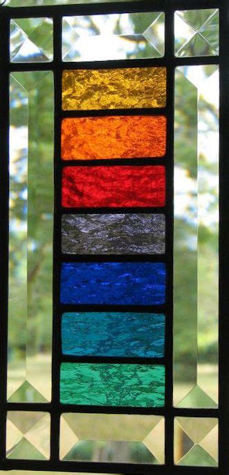 Stained Glass Rainbow Window Rainbow Window Stained Glass Projects