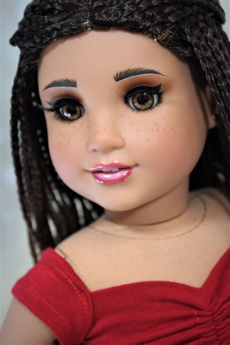 ooak custom american girl doll delaney evette custom etsy custom american girl dolls