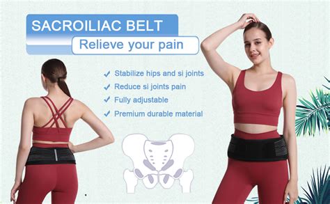 Paskyee Sacroiliac Joint Belt For Women And Men That Alleviates Sciatic