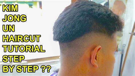 Kim Jong Un Haircut Tutorial Step By Step 2019 Youtube