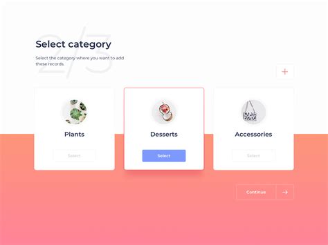 Day 880 Select Category Ui Design Behance