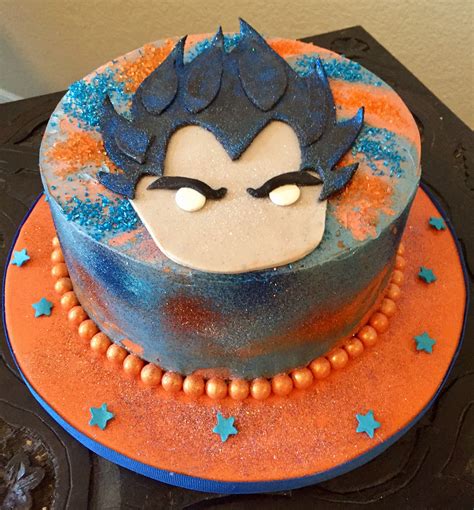 Dragon Ball Z Cake Cake Art Dragon Ball Z Birthdays Art Therapy