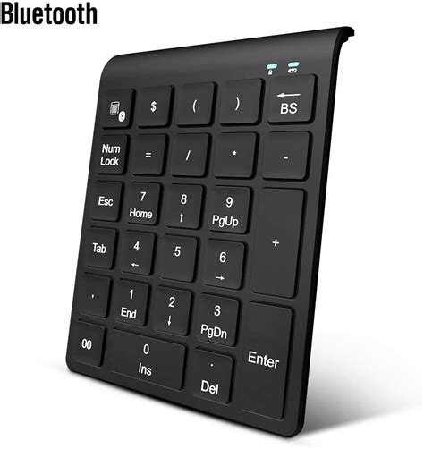 Zwini Bluetooth Numeric Keypad Wireless Number Pad 27 Uk
