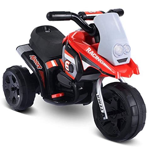 Costzon Kids Ride On Motorcycle 6v Battery Powered 3 Wheel Bicycle