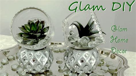 29 easy crafts ideas at home. Dollar Tree DIY Glam Bling Modern Terrarium Bling Home ...