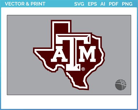 Texas Aandm Aggies Primary Dark Logo 2021 College Sports Vector Svg