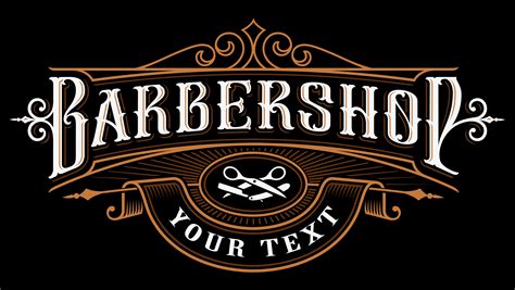 Your logo should illustrate this. Barbershop logo design. 539084 - Download Free Vectors ...