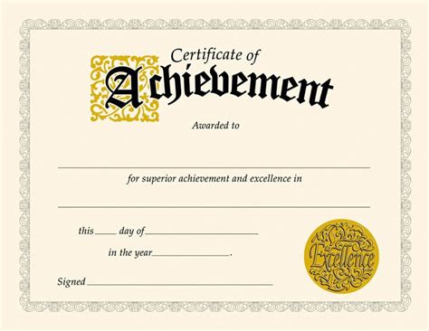 The best selection of royalty free achievement vector art, graphics and stock illustrations. Certificate Of Achievement Paper 001 - Coloring Sheets