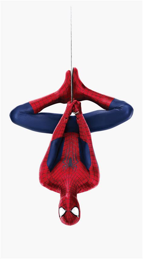 Spider Man Hanging Upside Down Clip Art